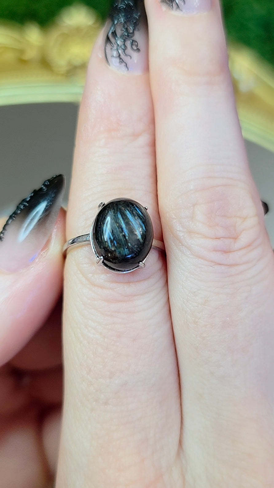 Astrophyllite Ring