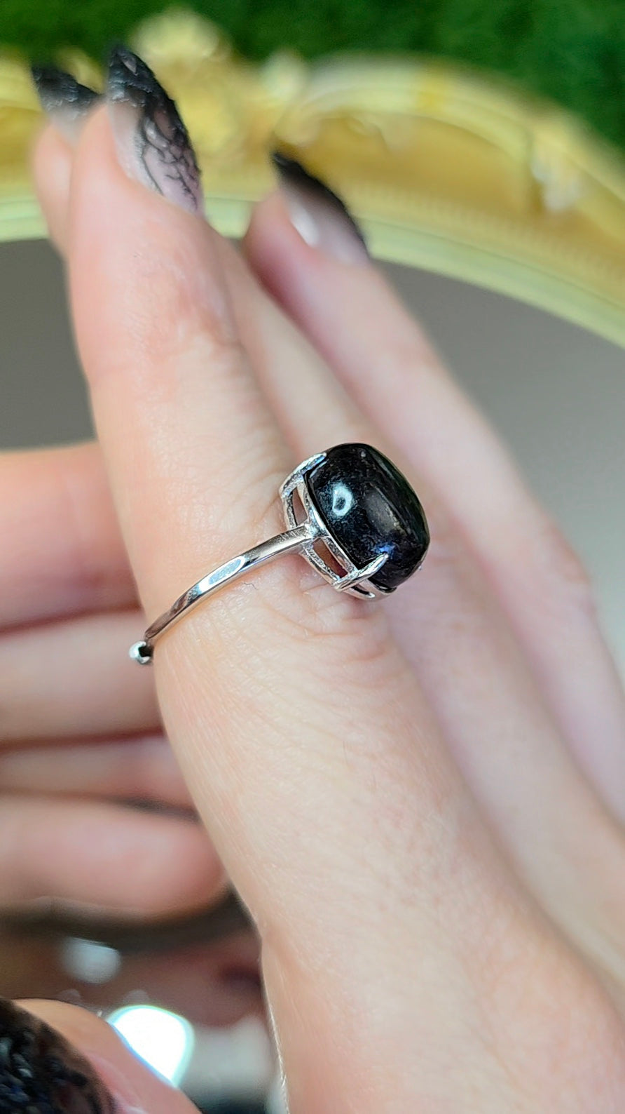 Astrophyllite Ring