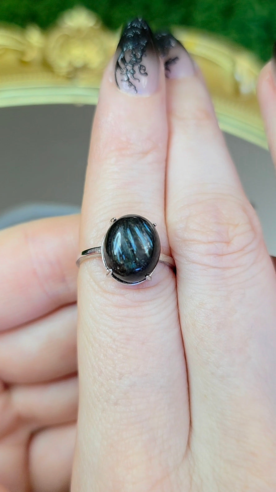 Astrophyllite Ring