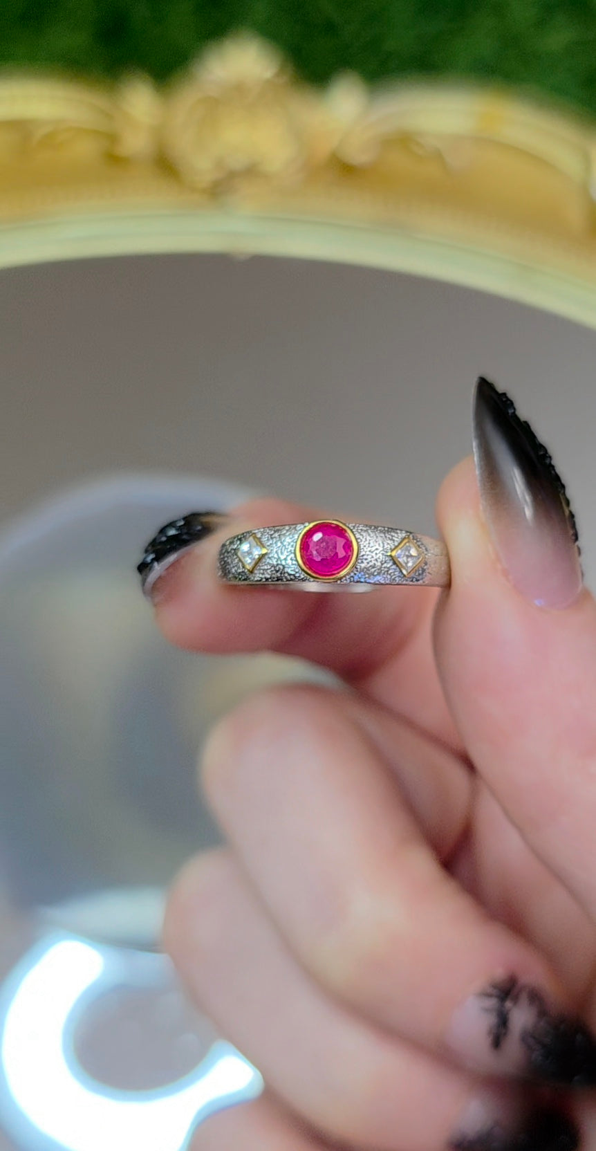 Ruby Stacking Ring