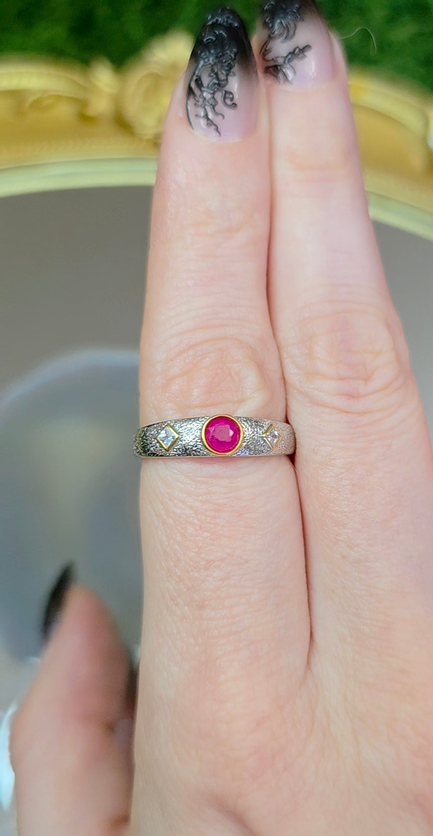 Ruby Stacking Ring