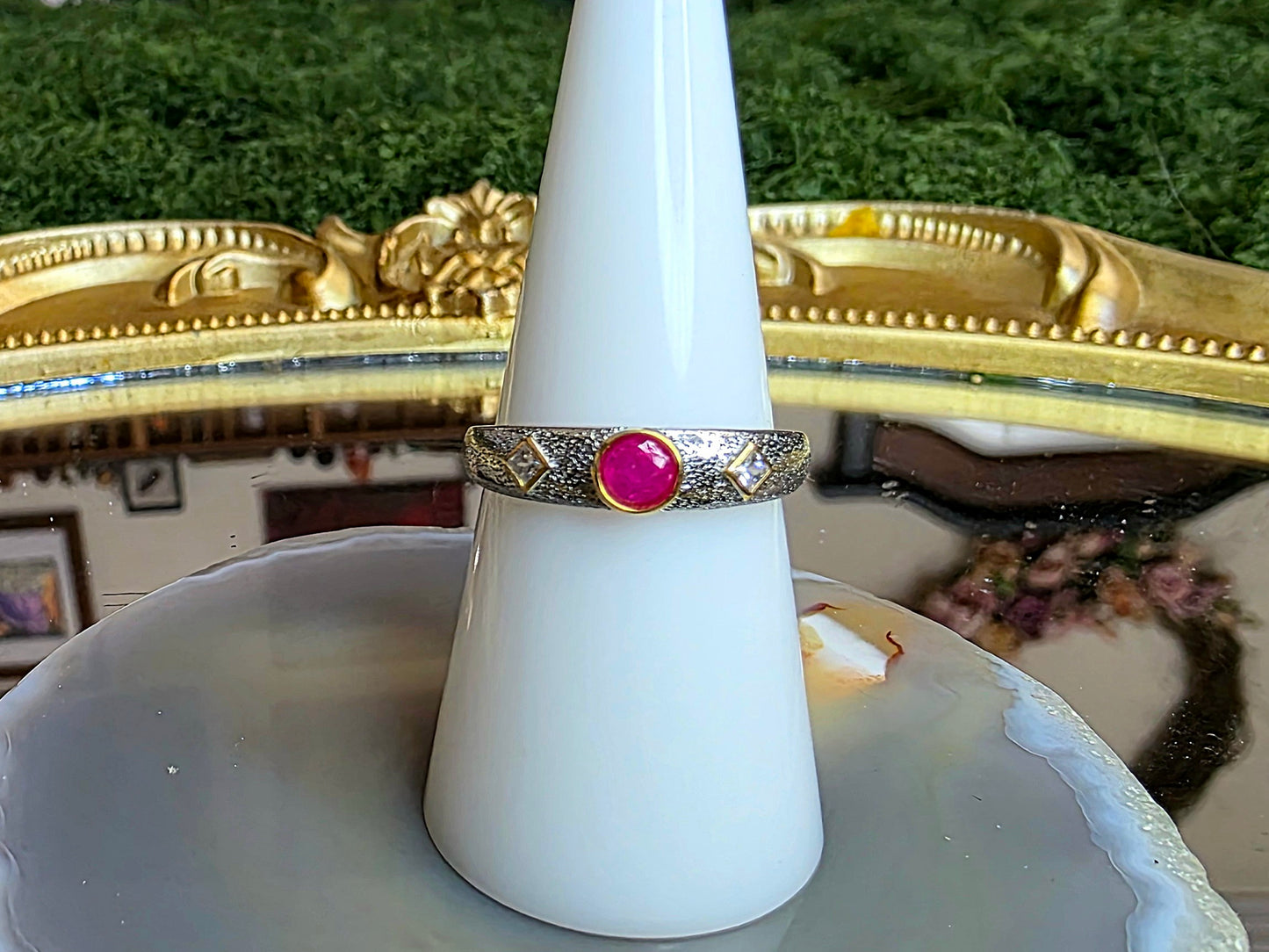 Ruby Stacking Ring