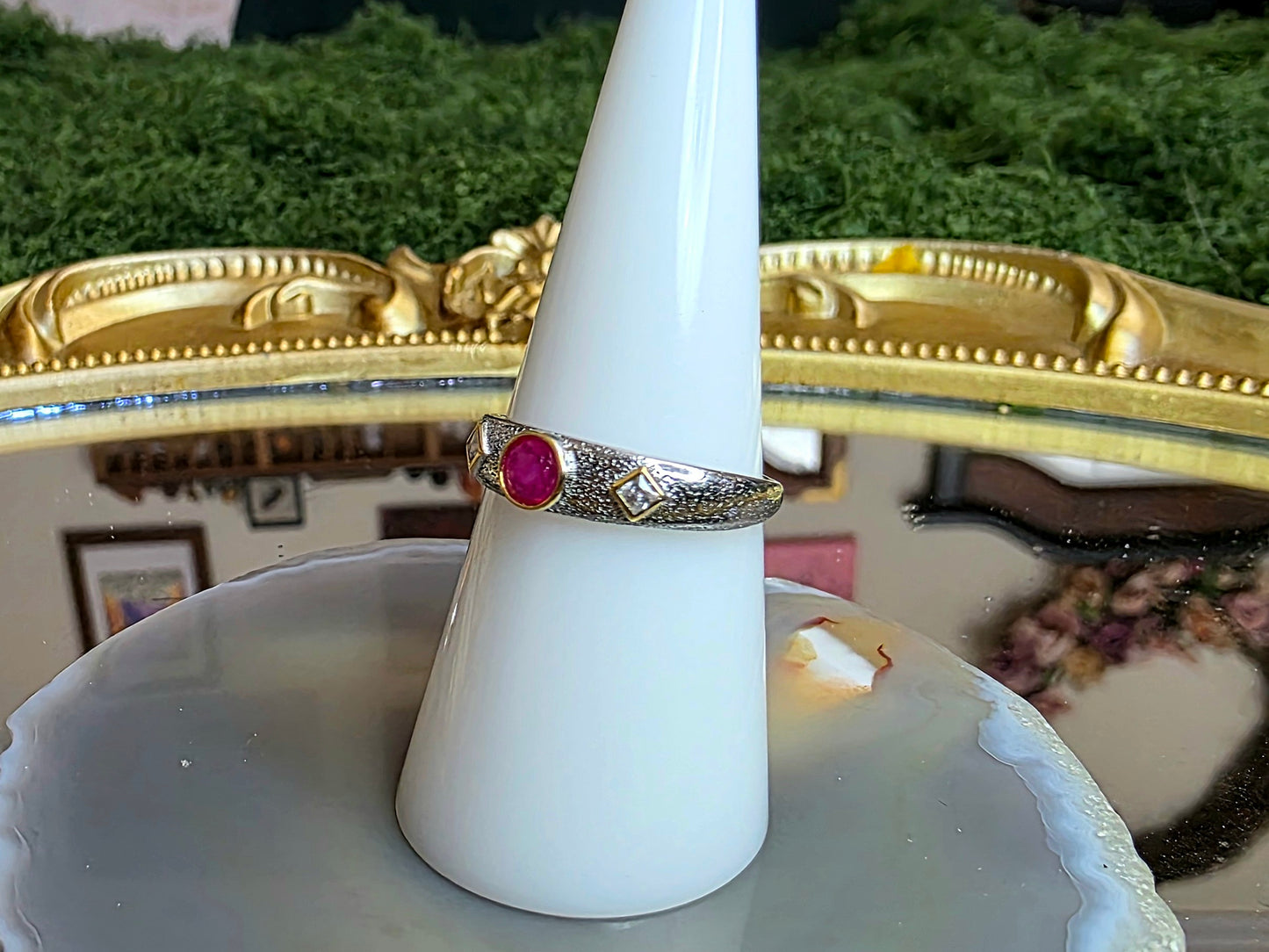 Ruby Stacking Ring