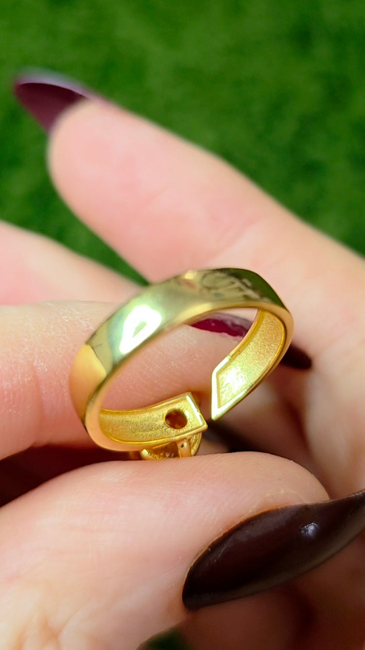Golden Sunstone Wrap Ring B
