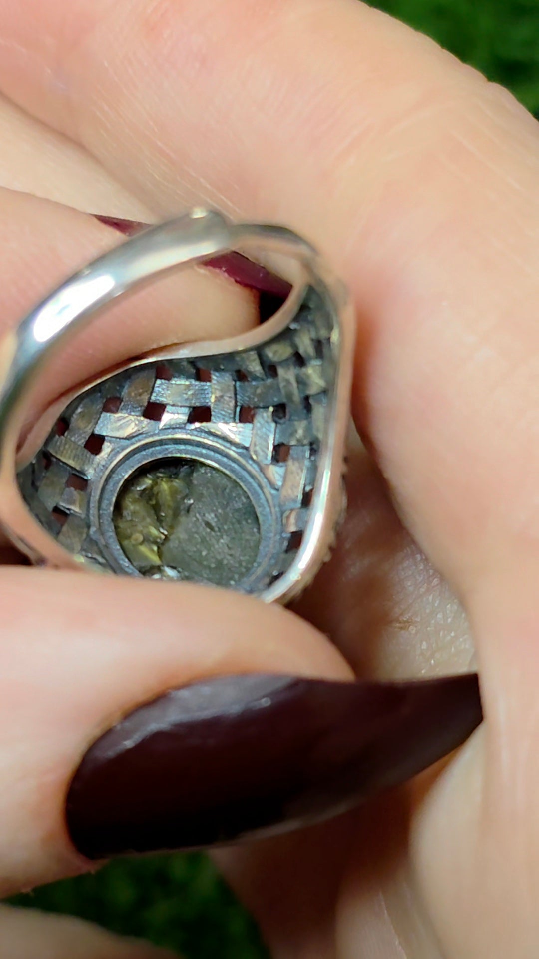 Black Star Sapphire Ring