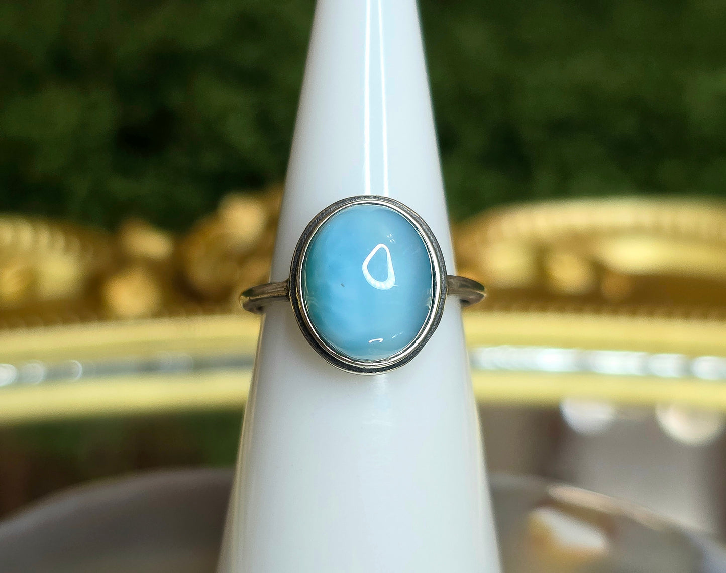 Larimar Oval Ring C