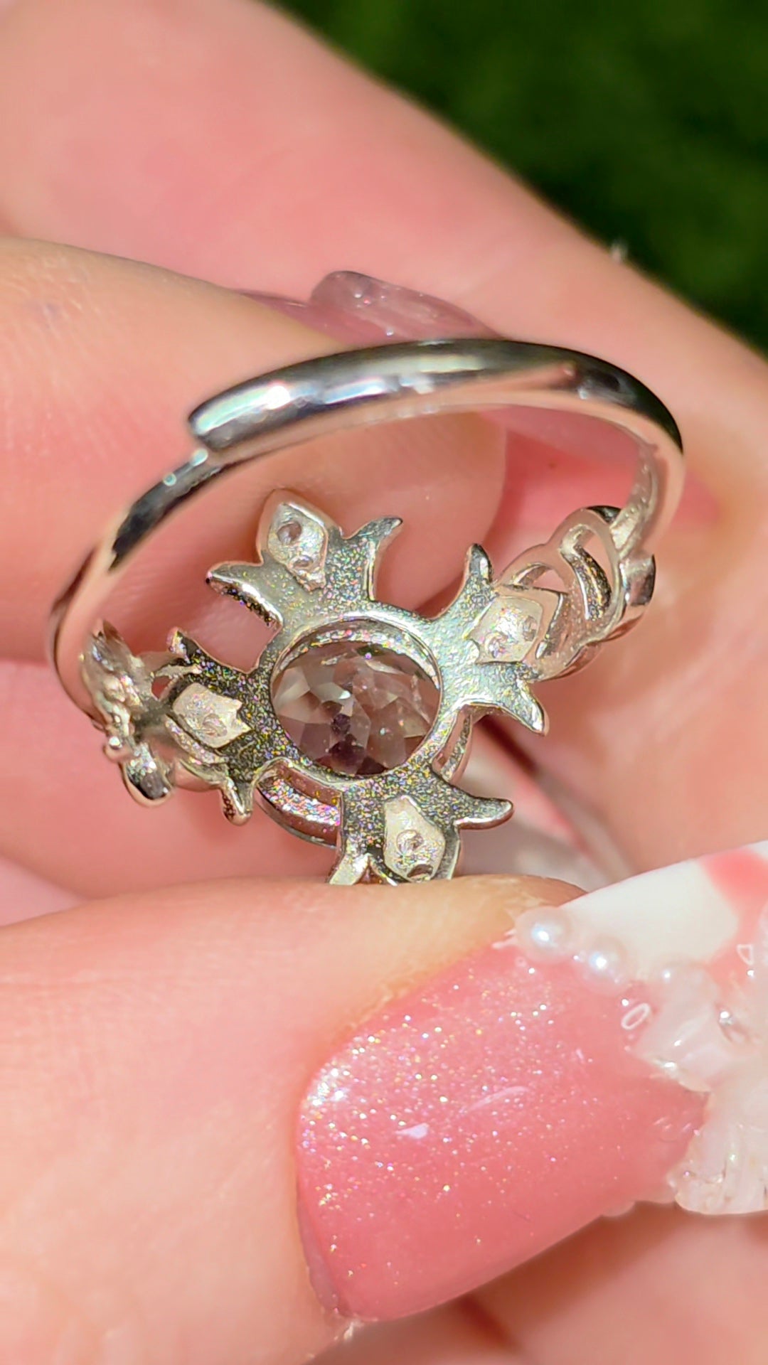 Green Fluorite Ring