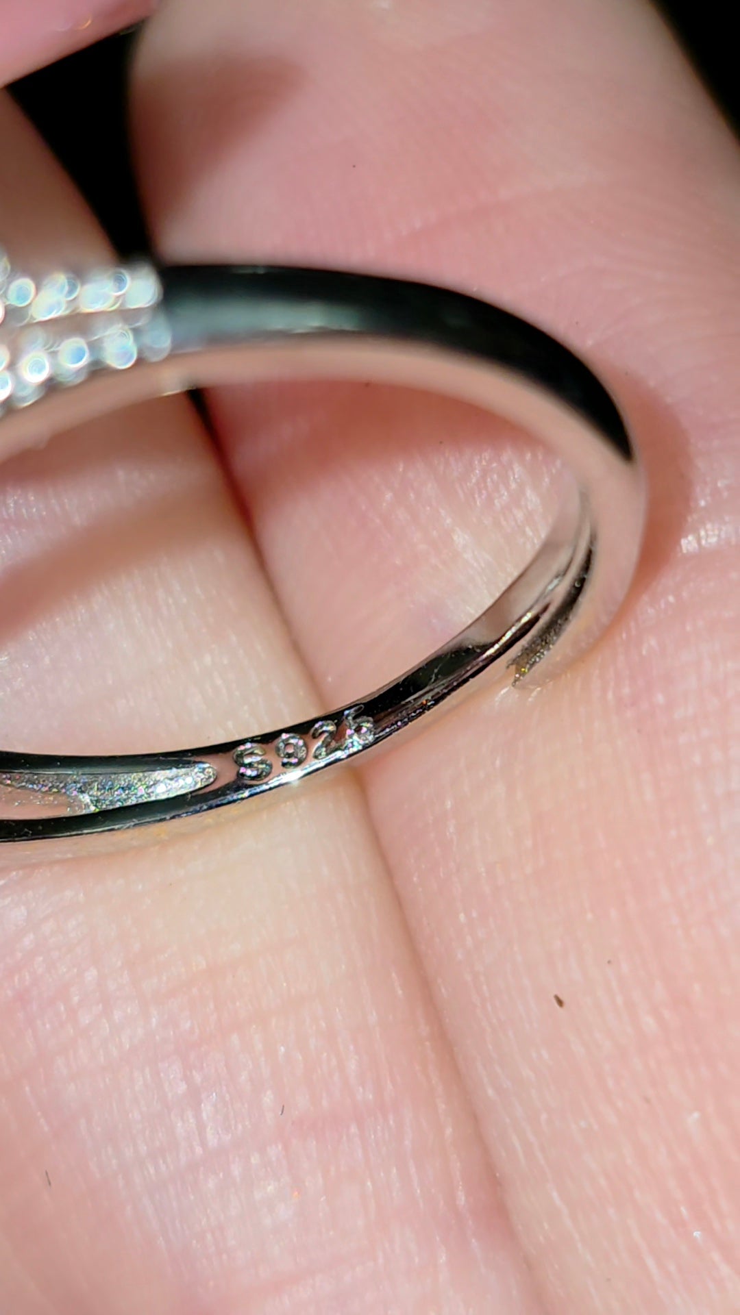 Ruby and Blue Sapphire Double Ring
