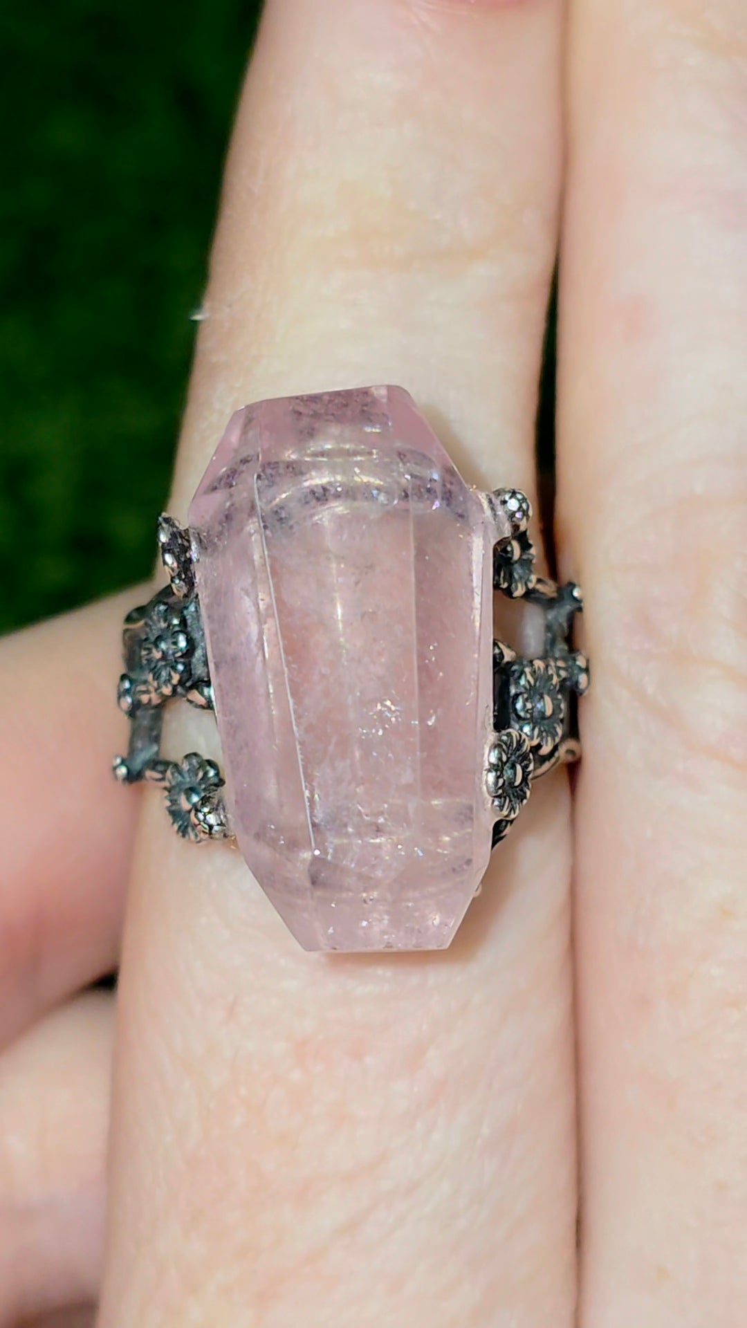 Pink Morganite Fantasy Ring A