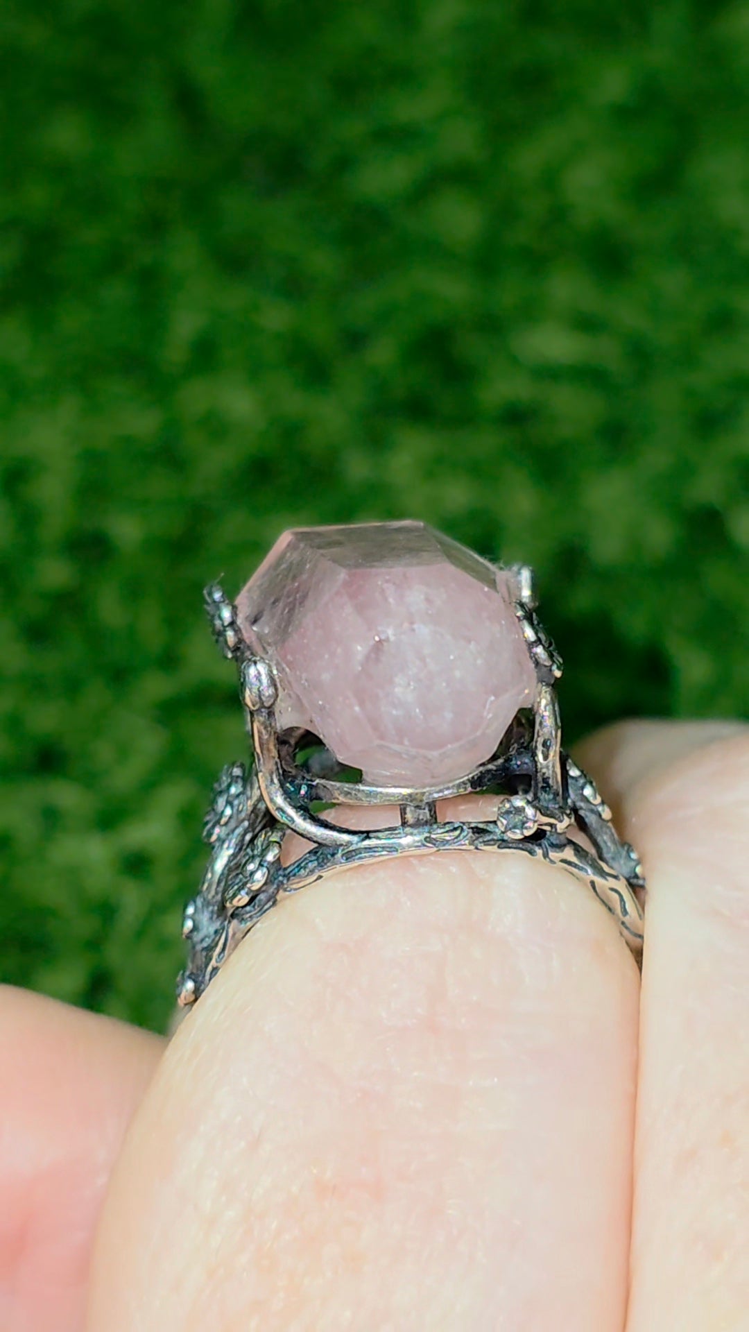 Pink Morganite Fantasy Ring A