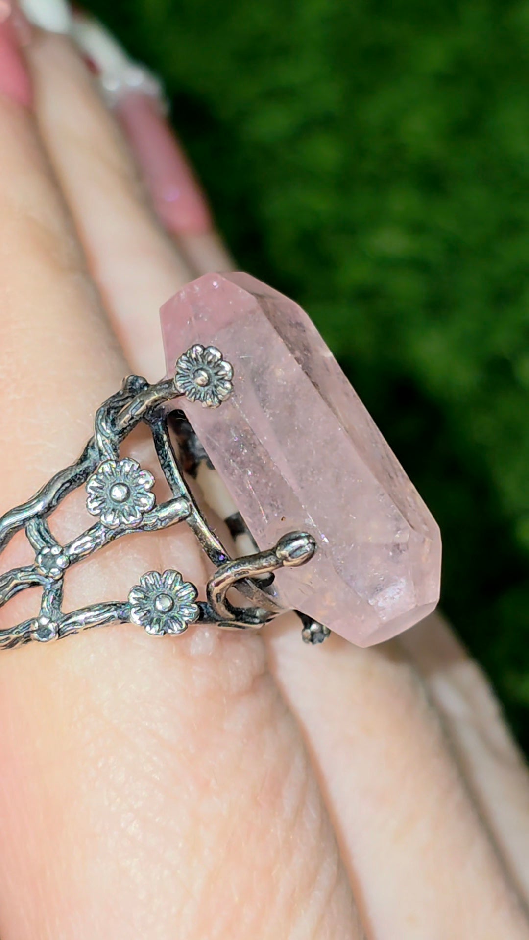 Pink Morganite Fantasy Ring A