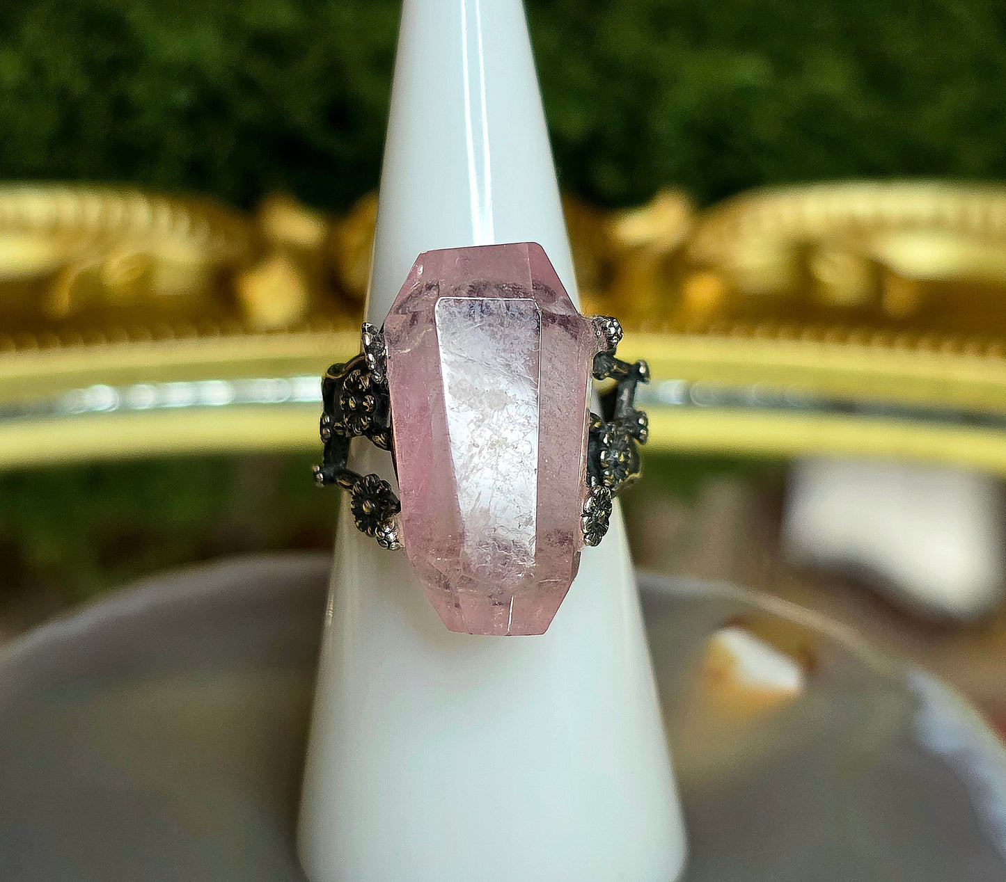 Pink Morganite Fantasy Ring A