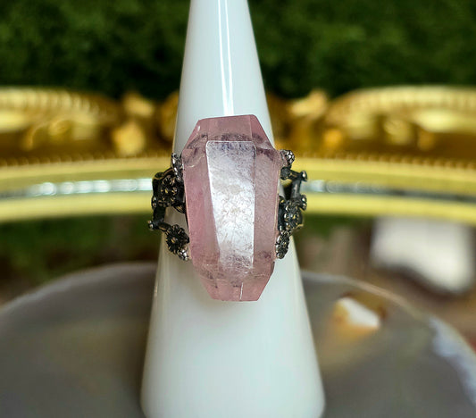 Pink Morganite Fantasy Ring A