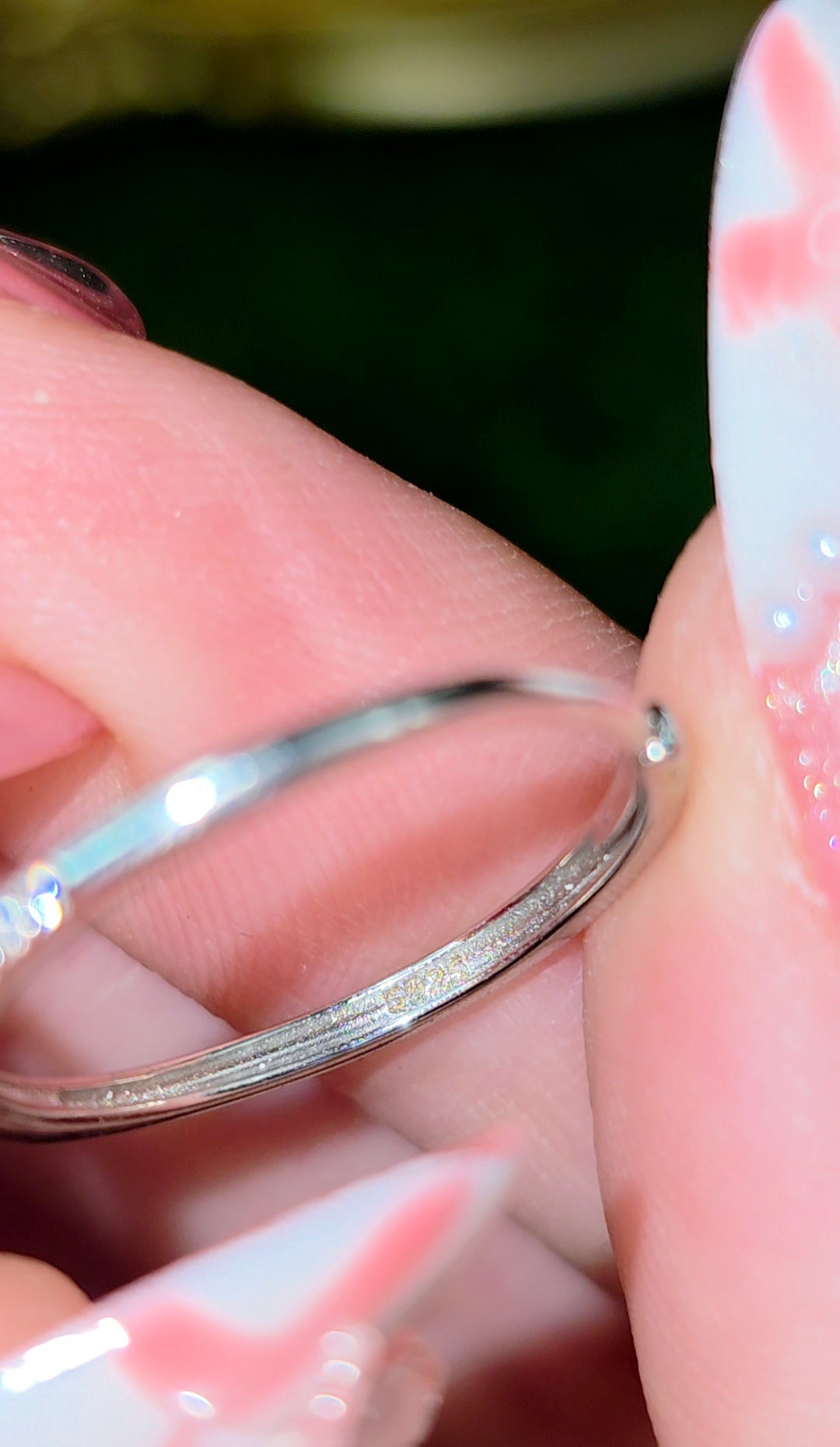 Dainty Emerald Ring