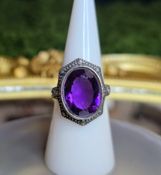 Deep Amethyst Ring A