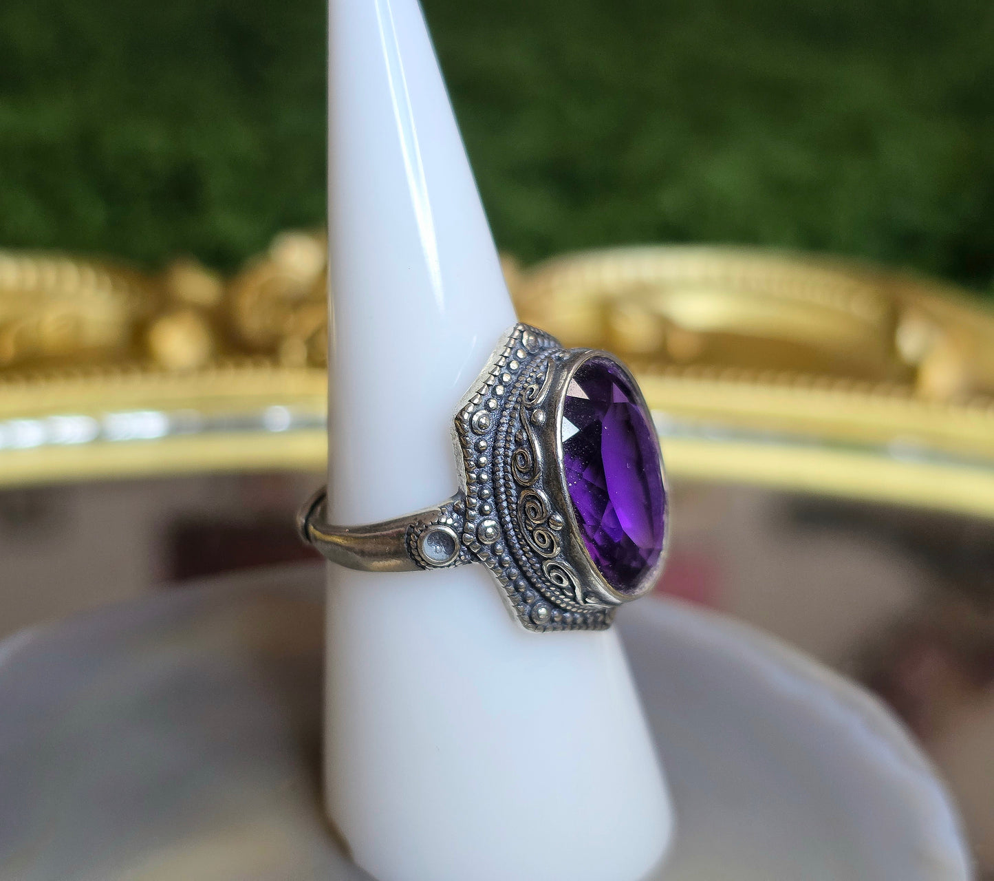 Deep Amethyst Ring A