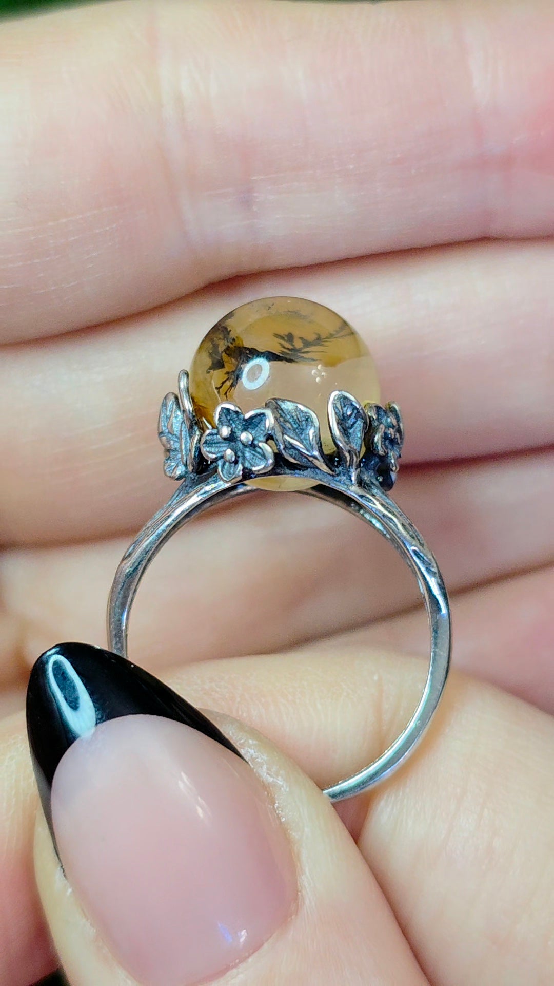 Dendritic Golden Healer Ring