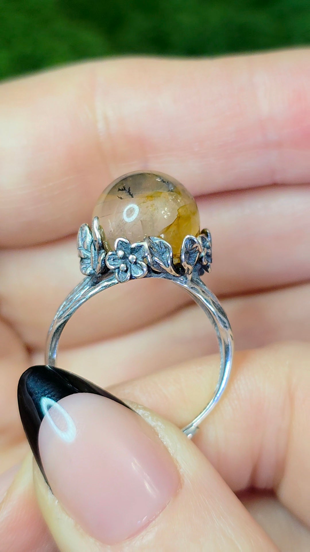 Dendritic Golden Healer Ring