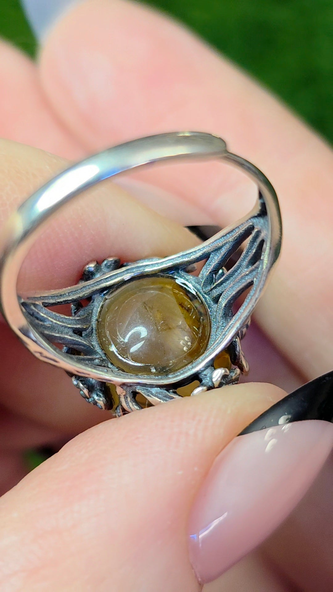 Dendritic Golden Healer Ring