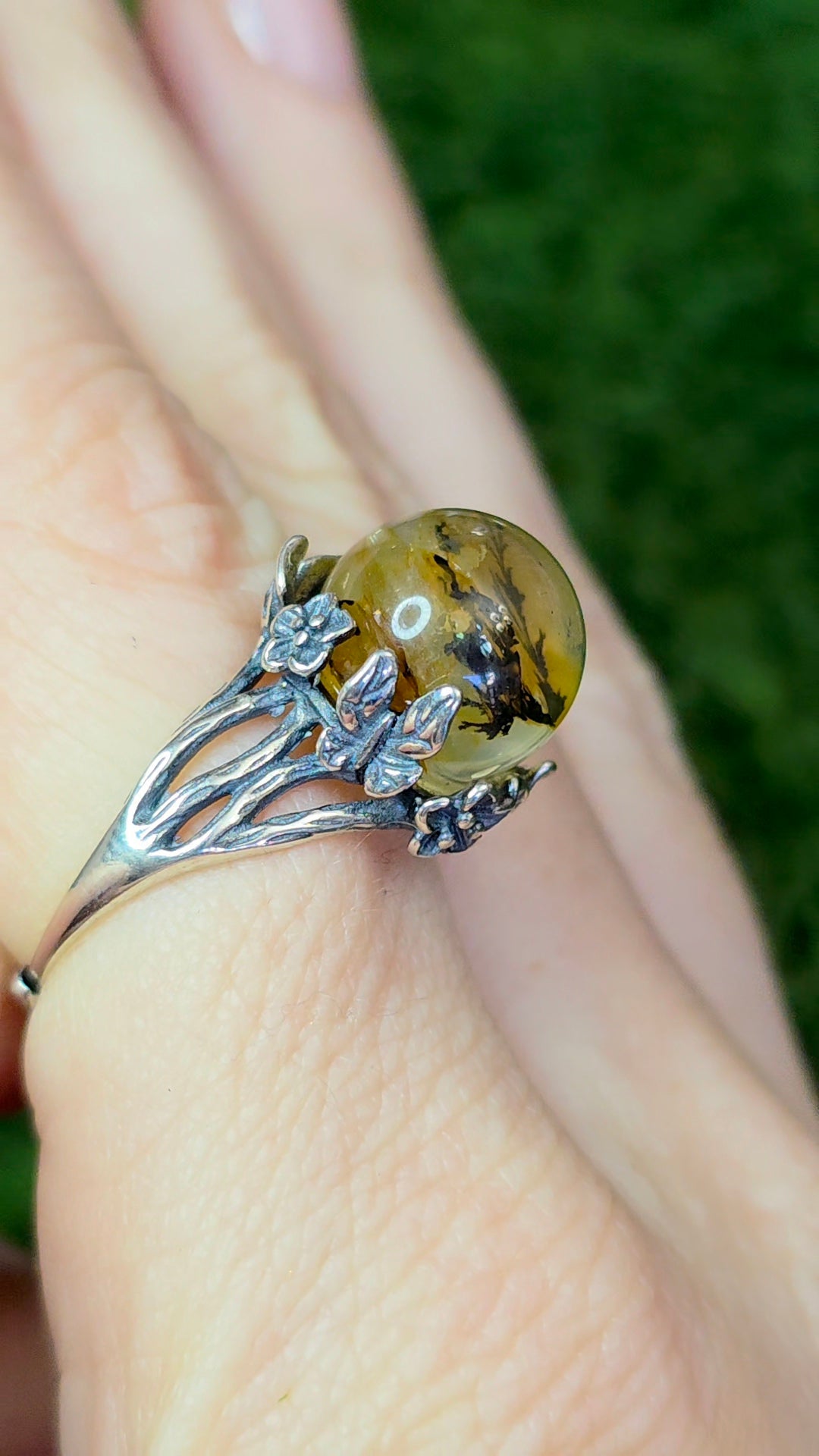 Dendritic Golden Healer Ring