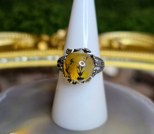 Dendritic Golden Healer Ring
