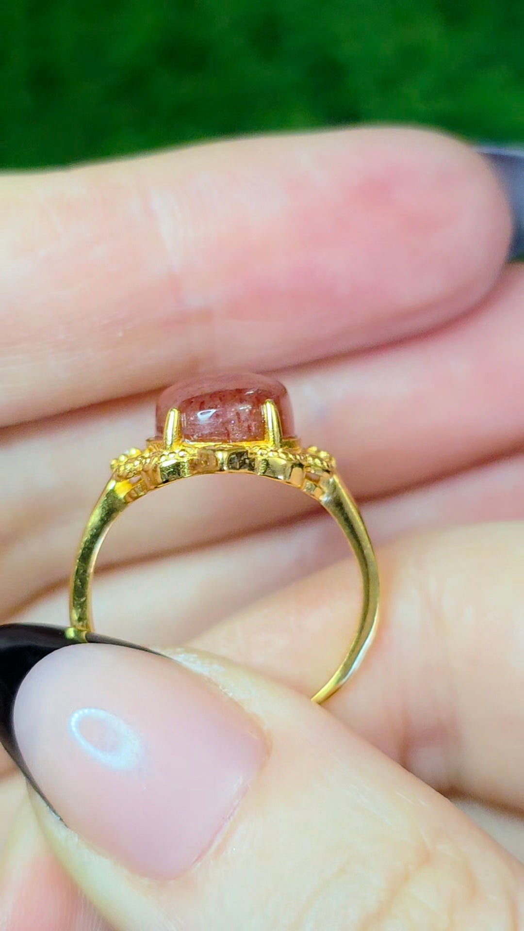 Golden Strawberry Fancy Ring B