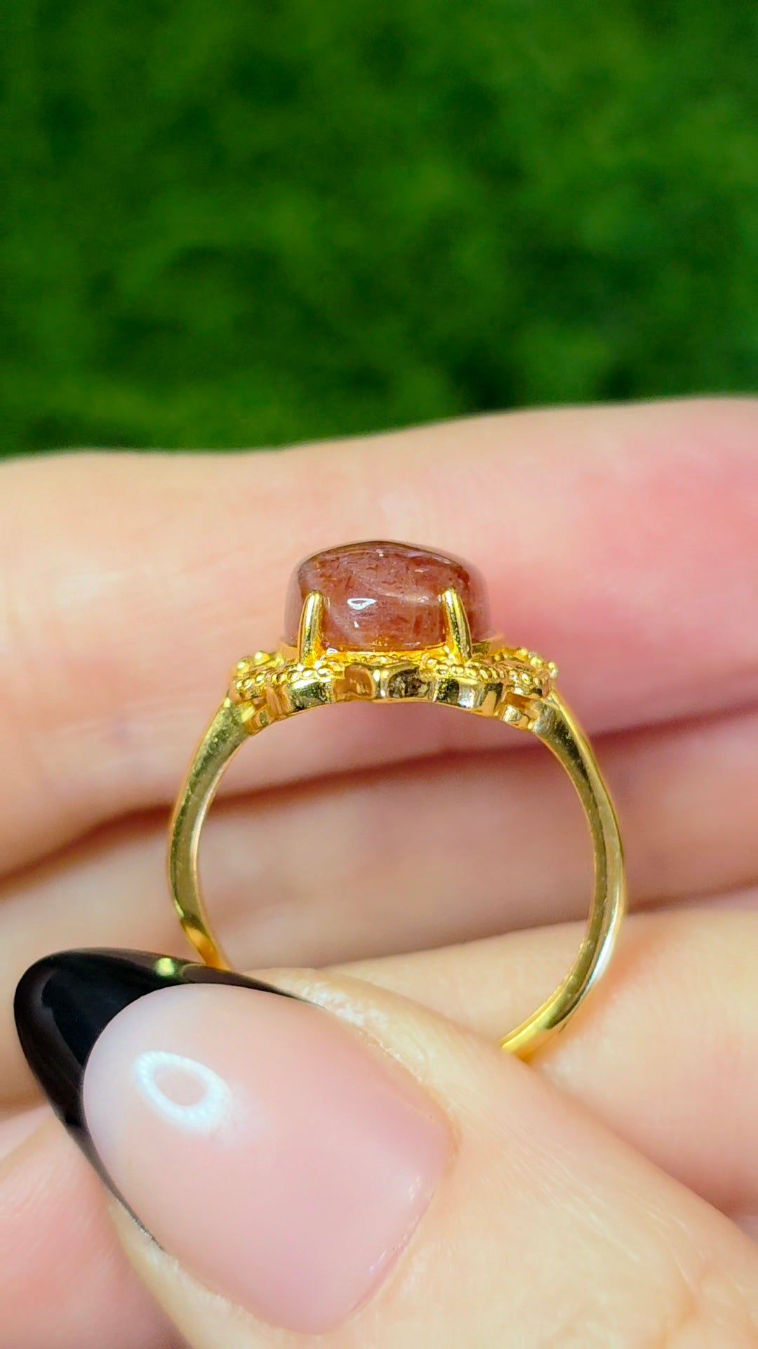 Golden Strawberry Fancy Ring B