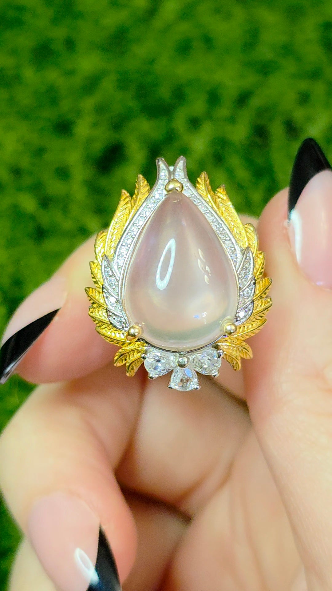 Angelic Rose Quartz Ring