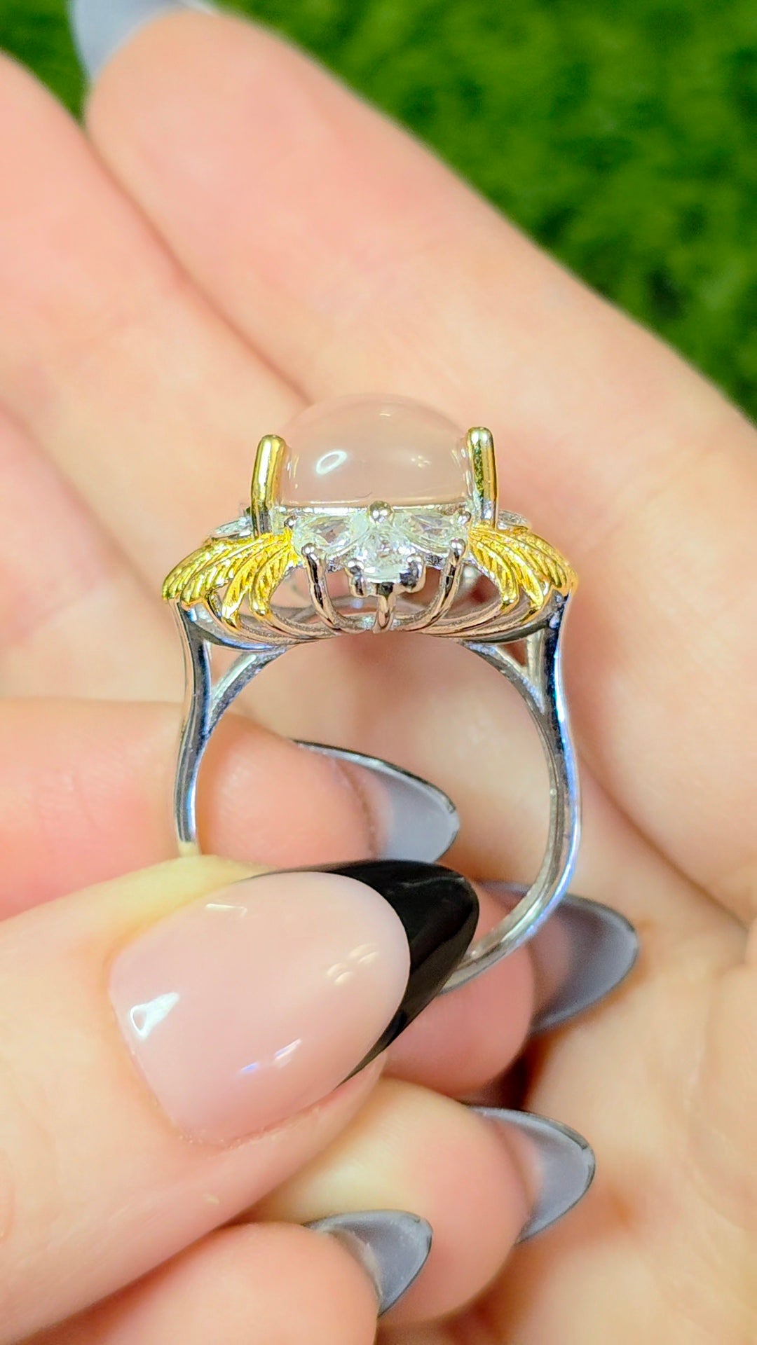 Angelic Rose Quartz Ring