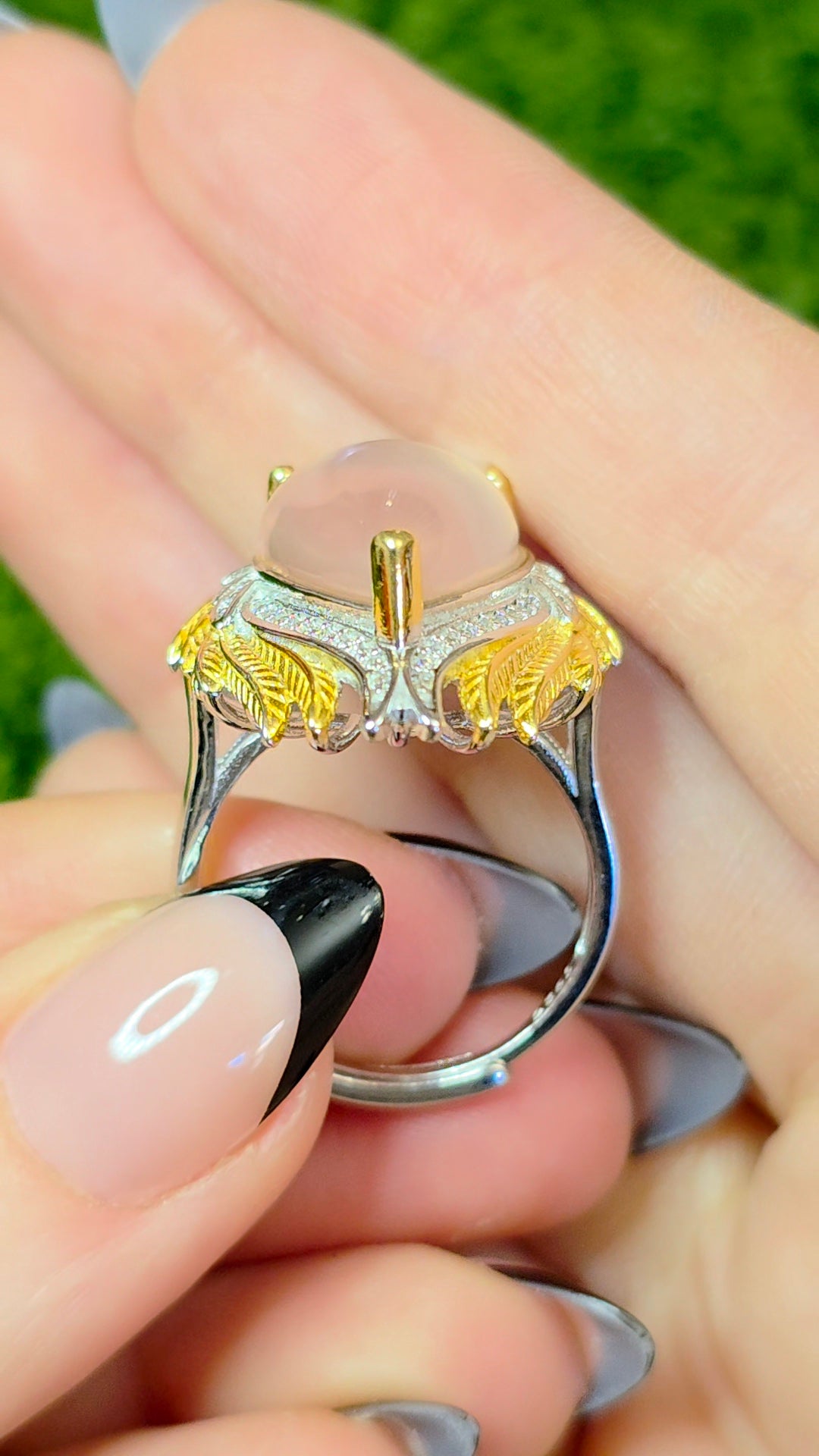 Angelic Rose Quartz Ring