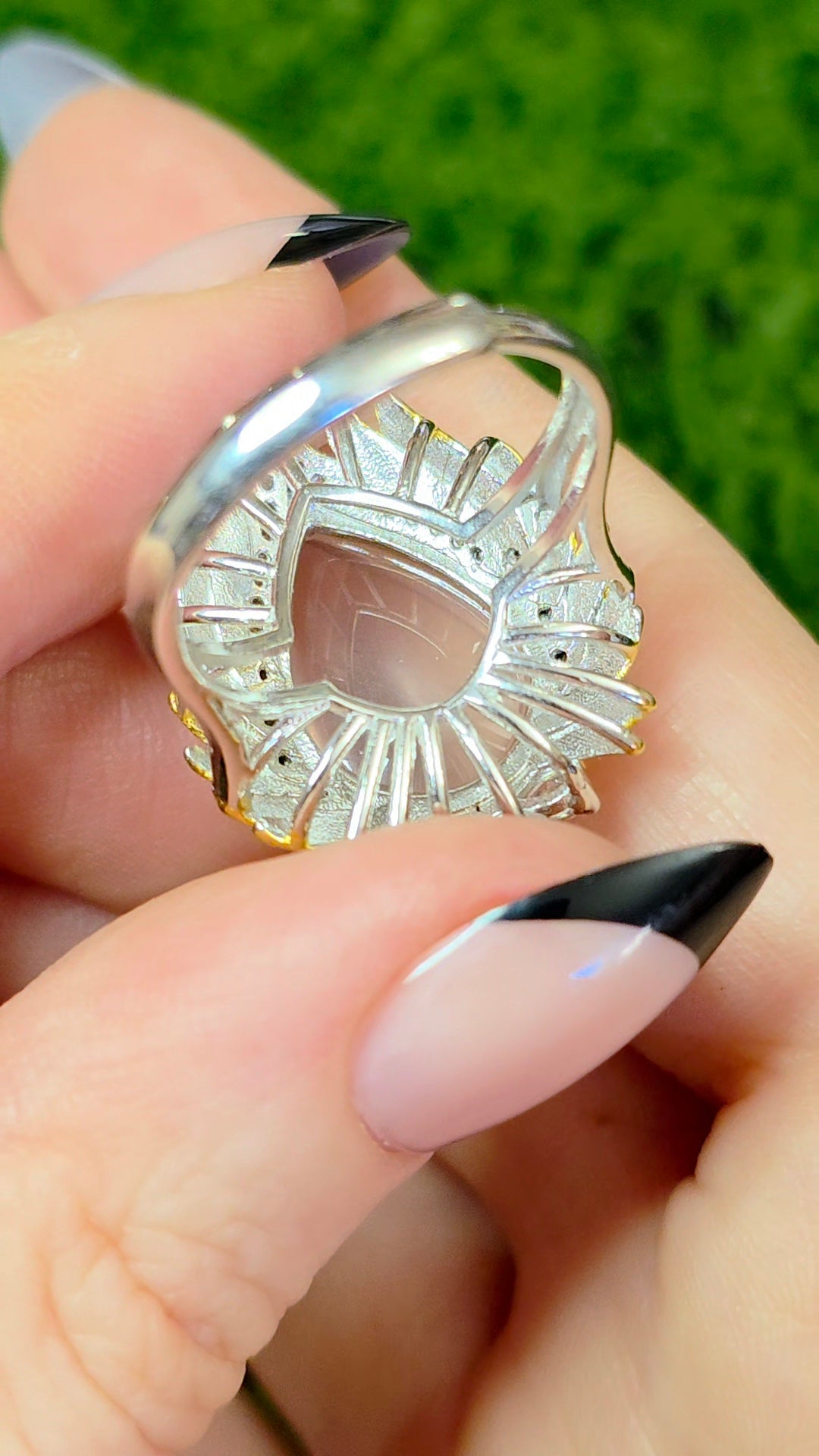 Angelic Rose Quartz Ring