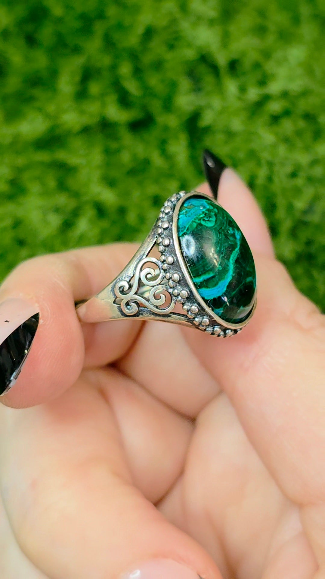 Chrysocolla Ring B