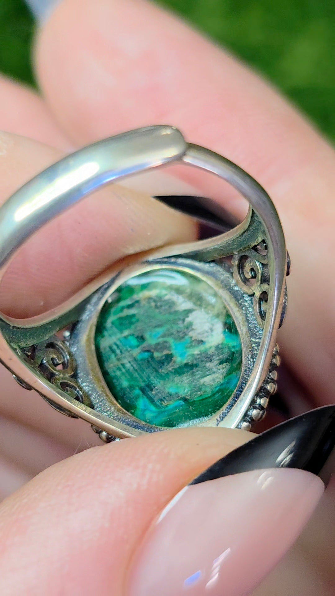 Chrysocolla Ring B