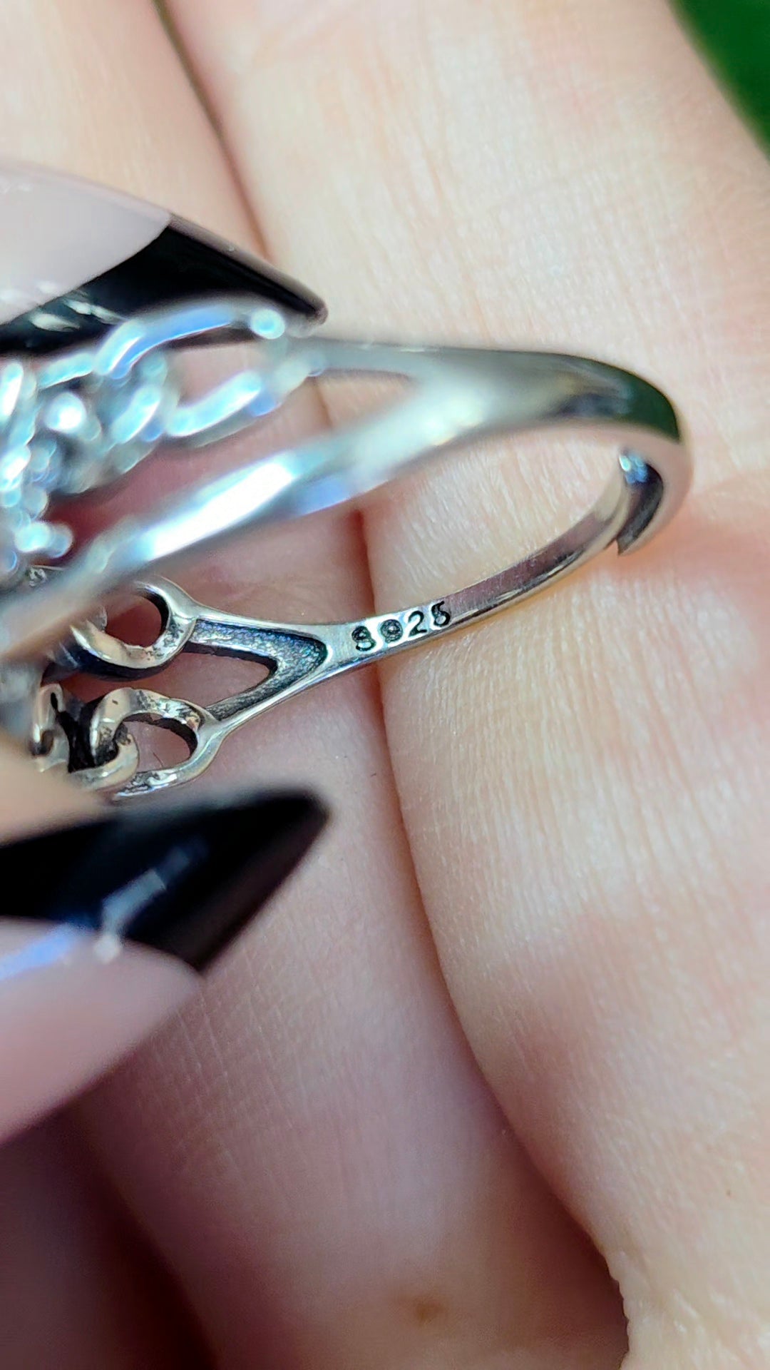 Opal Fleur De Lis Ring A