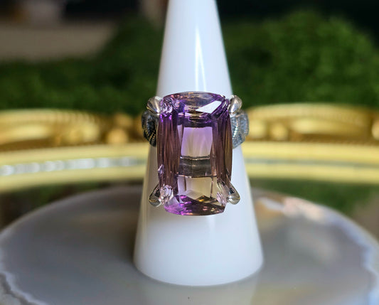 Ametrine Statement Ring