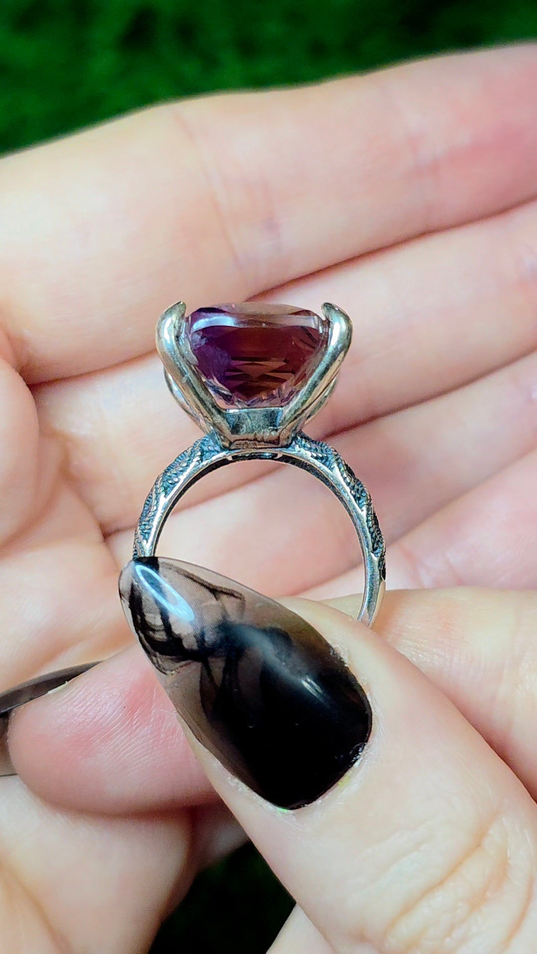 Ametrine Statement Ring