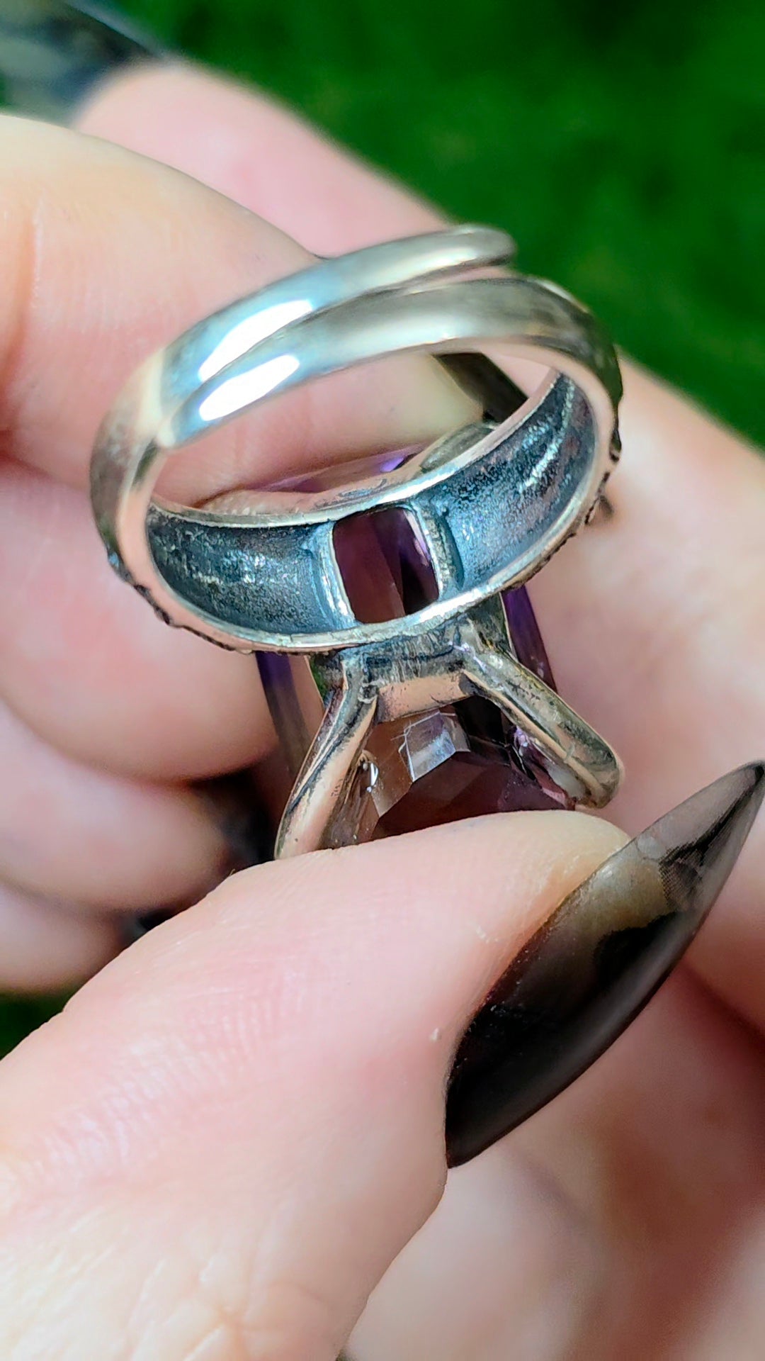 Ametrine Statement Ring