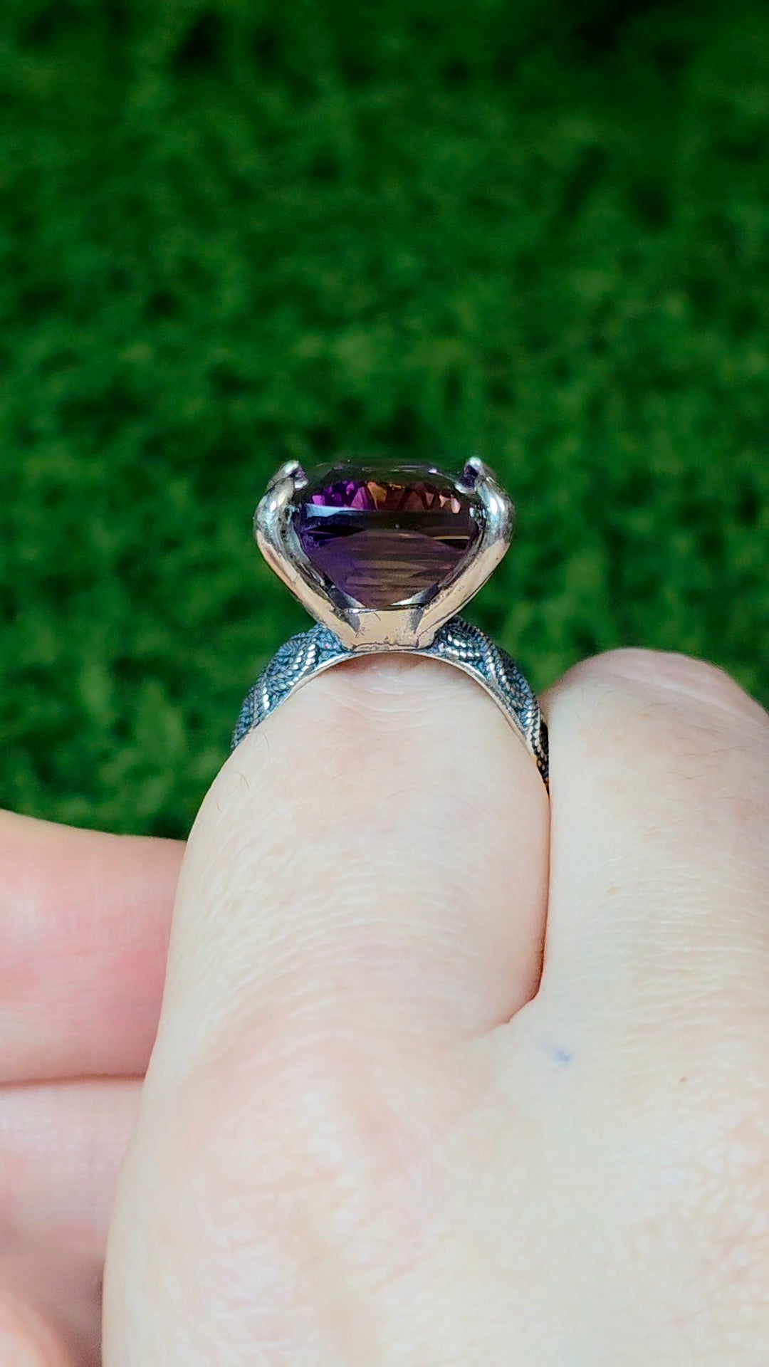 Ametrine Statement Ring