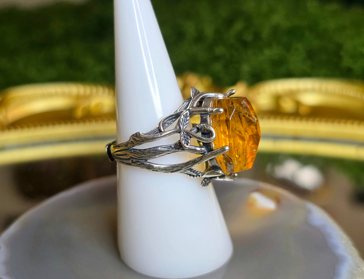 Citrine Freeform Ring