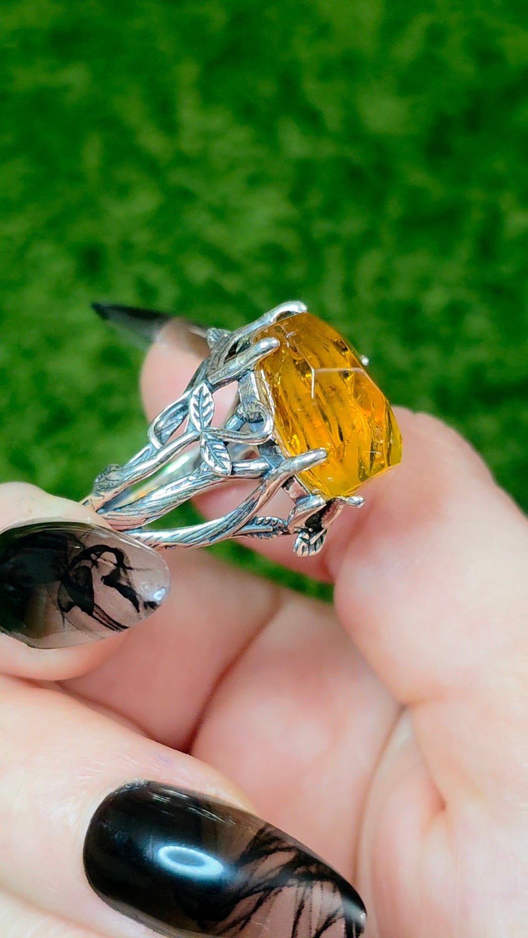 Citrine Freeform Ring