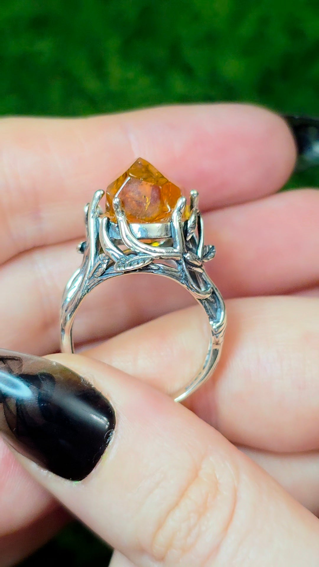 Citrine Freeform Ring