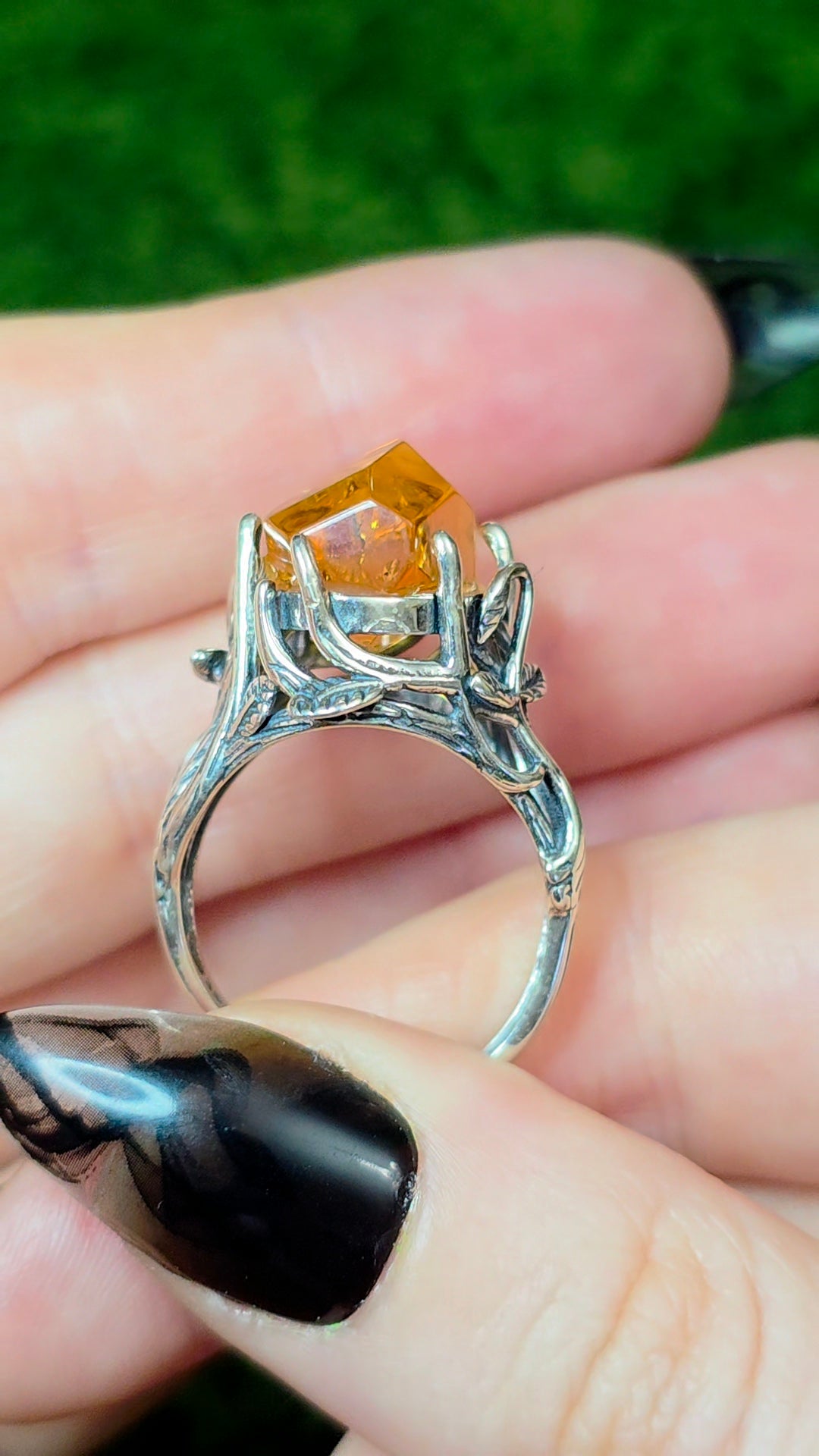 Citrine Freeform Ring