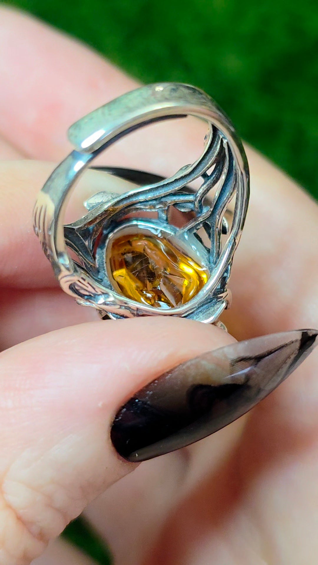 Citrine Freeform Ring