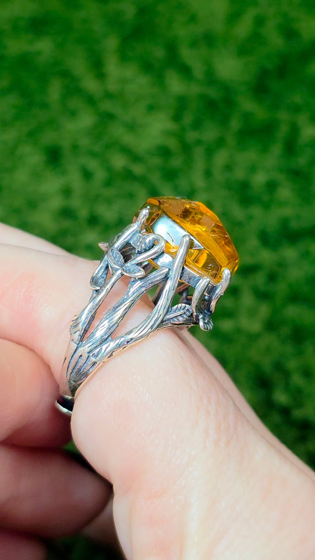 Citrine Freeform Ring