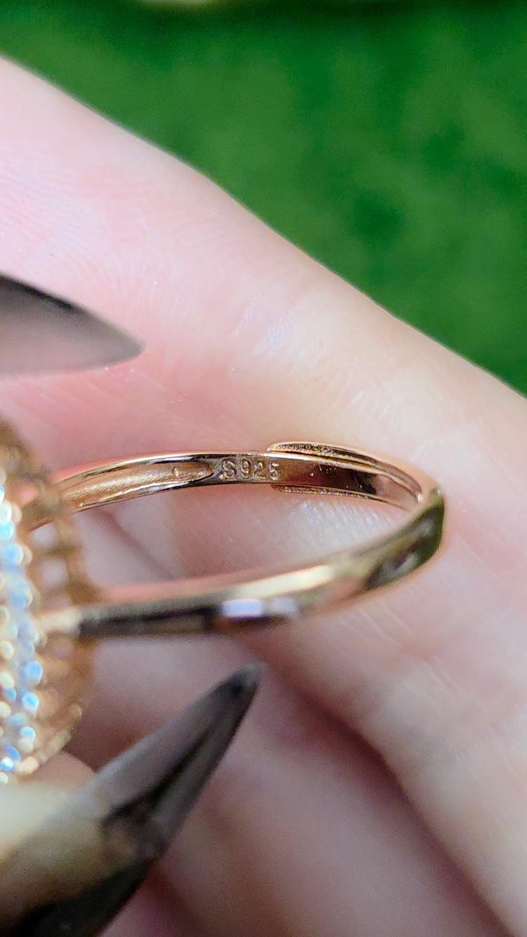 Yellow Sapphire Rose Gold Ring C