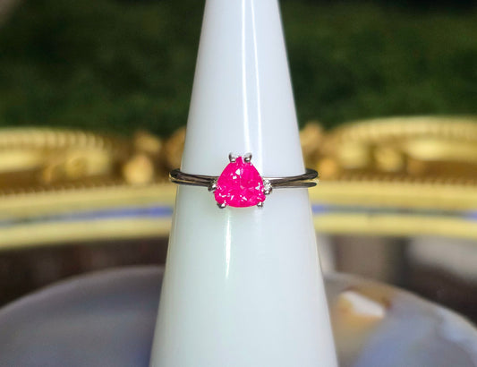 Alexandrite Solitare Ring B
