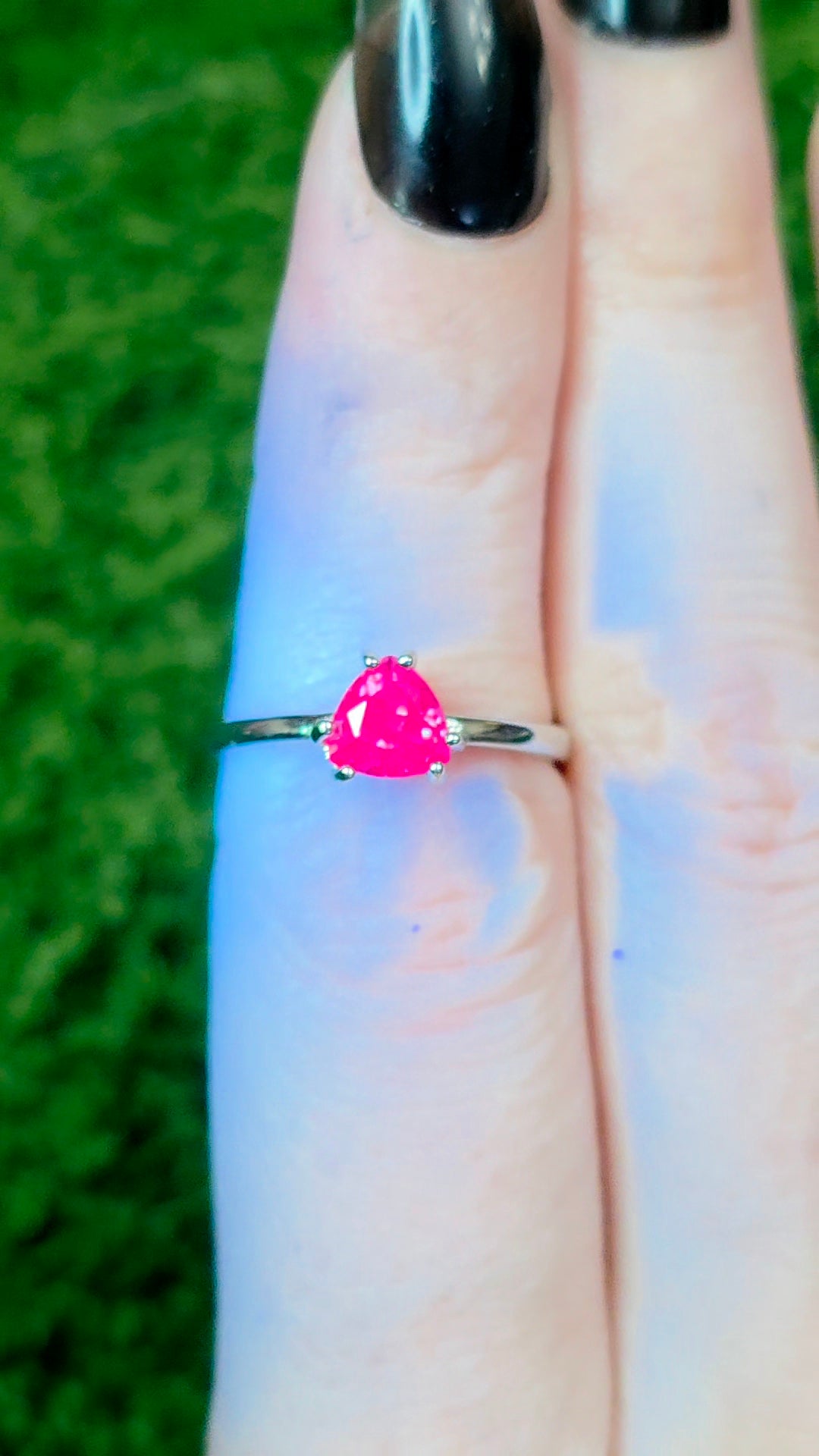 Alexandrite Solitare Ring B