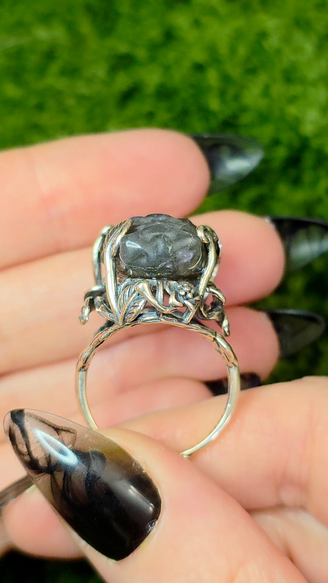 Labradorite Pixiu Ring
