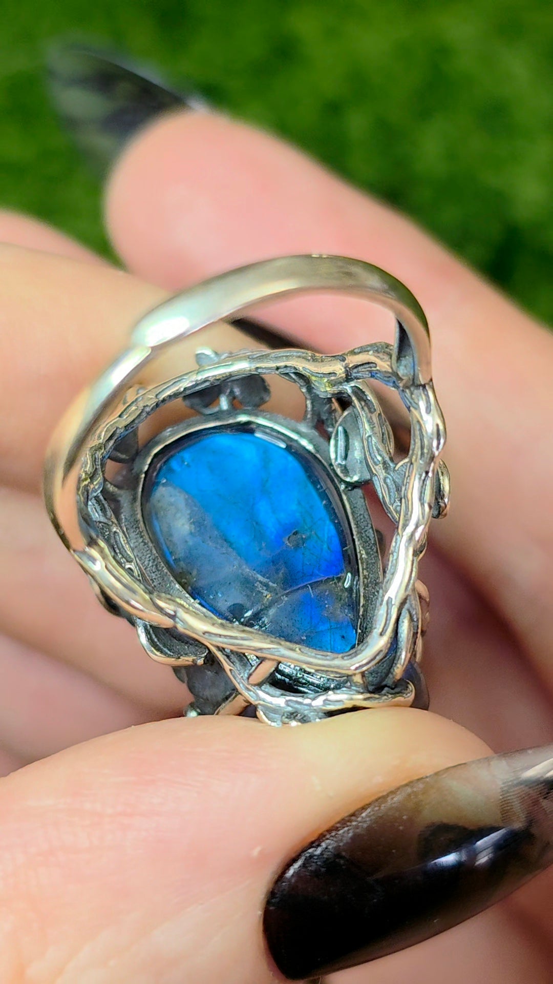 Labradorite Pixiu Ring