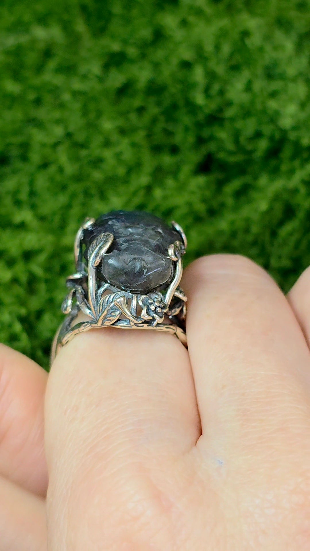 Labradorite Pixiu Ring